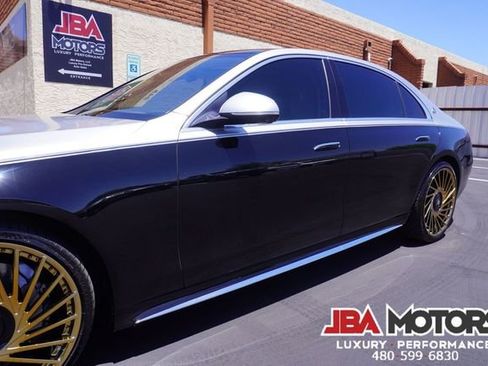 Used 2021 Mercedes-Benz S 580 4MATIC Sedan w/ AMG Line image 42