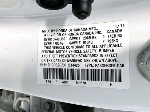 Used 2015 Honda Civic SE image 19