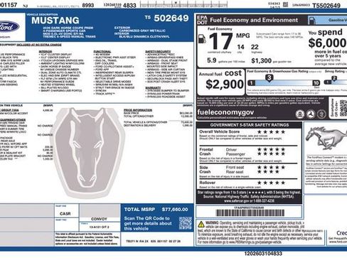 New 2026 Ford Mustang Dark Horse RWD image 23