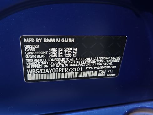 Used 2024 BMW M3 Competition w/ Executive Package AWD/4WD image 21
