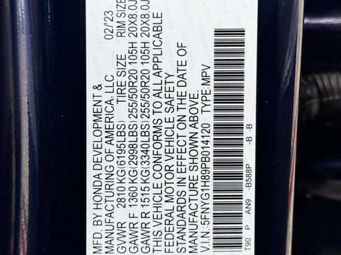 Used 2023 Honda Pilot Elite image 50