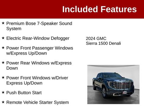 Used 2024 GMC Sierra 1500 Denali AWD/4WD image 4