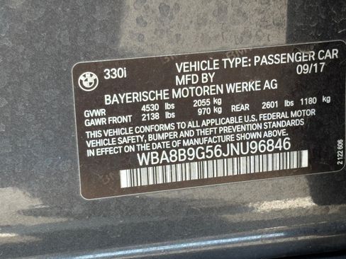 Used 2018 BMW 330i Sedan RWD image 10