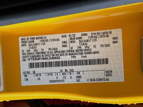 Used 2022 Ford Ranger XLT w/ Equipment Group 302A High image 31