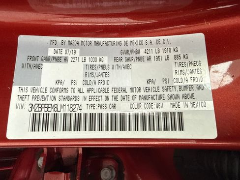 Used 2020 MAZDA MAZDA3 AWD Sedan w/ Premium Package image 51