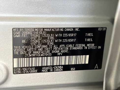 Used 2020 Toyota RAV4 XLE w/ Convenience Package image 31