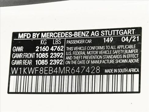 Certified 2021 Mercedes-Benz C 300 4MATIC Sedan image 27