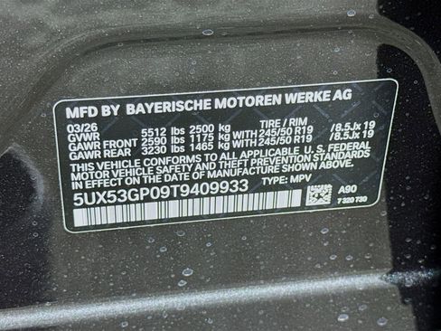 New 2026 BMW X3 xDrive30 w/ Convenience Package AWD/4WD image 32