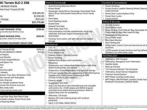 Used 2016 GMC Terrain SLE w/ Driver Alert Package I FWD image 4