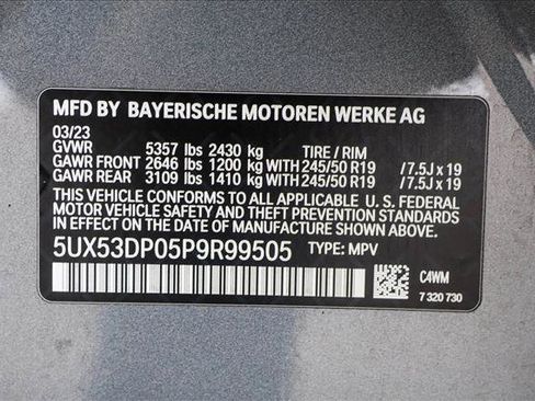 Used 2023 BMW X3 xDrive30i w/ Premium Package image 30