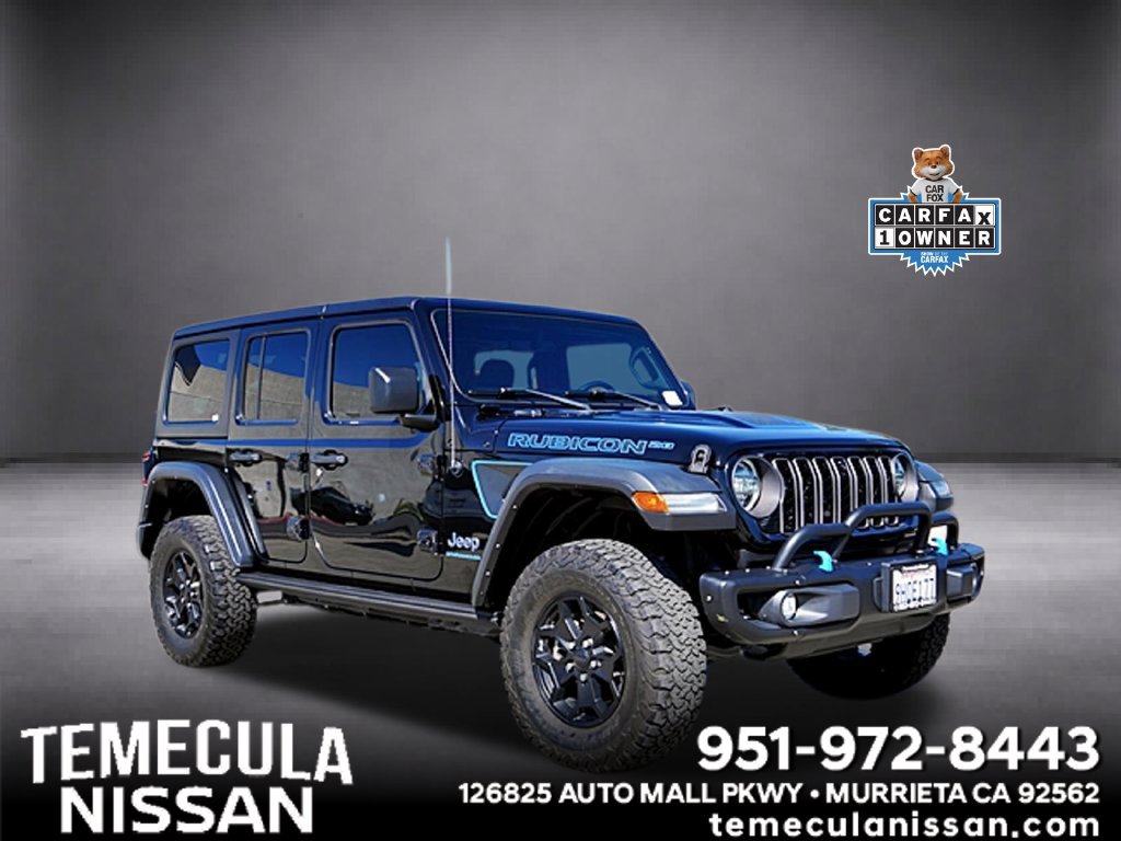 Used 2023 Jeep Wrangler Unlimited Rubicon 4xe AWD/4WD image 1