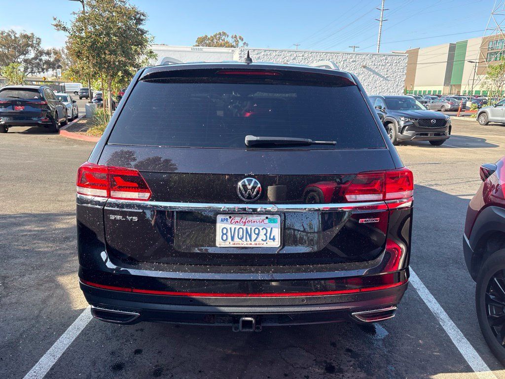 Used 2021 Volkswagen Atlas SEL AWD/4WD image 8