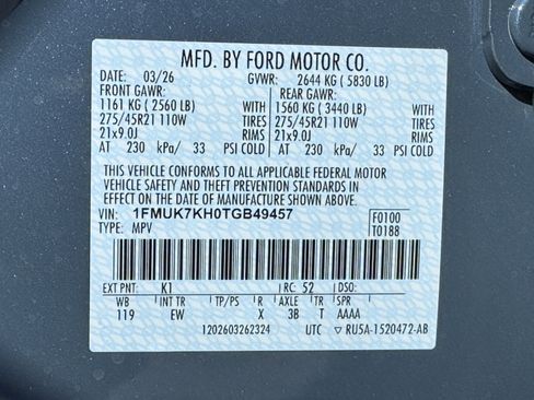 New 2026 Ford Explorer ST-Line RWD image 7