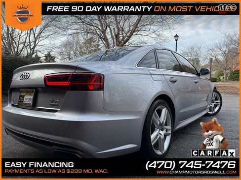 Used 2016 Audi A6 3.0T Premium Plus w/ S Line Sport Package image 8