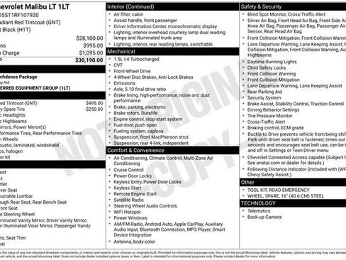 Used 2024 Chevrolet Malibu LT image 33