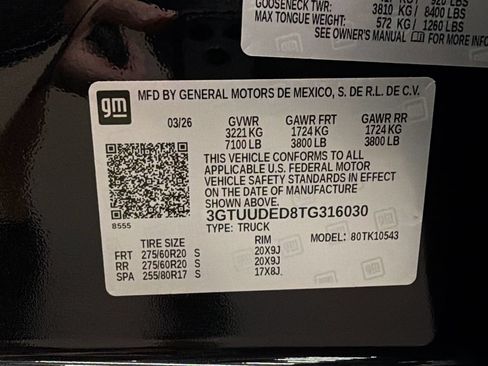Used 2026 GMC Sierra 1500 SLT AWD/4WD image 44