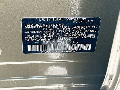 Certified 2024 Subaru Forester Limited AWD/4WD image 32