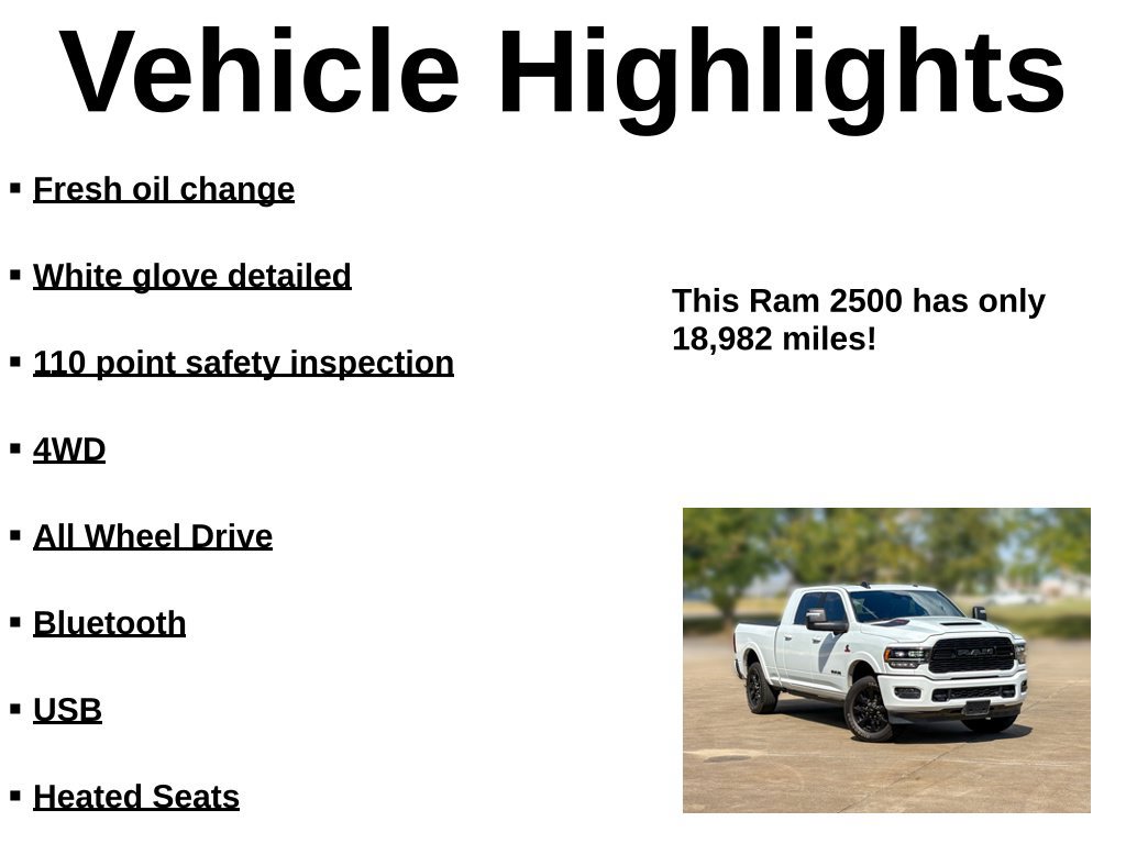 Used 2024 RAM 2500 Limited AWD/4WD image 33