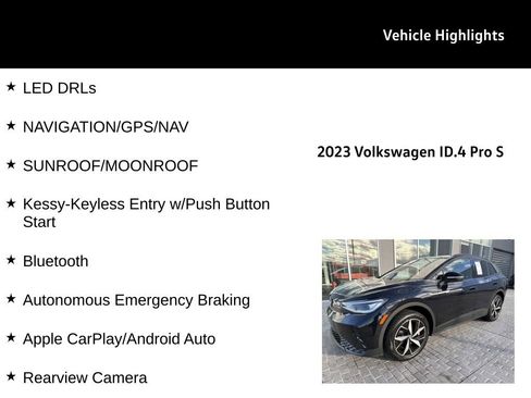 Certified 2023 Volkswagen ID.4 Pro S image 24