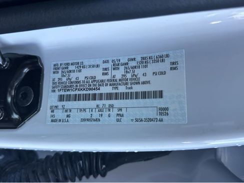 Used 2019 Ford F150 XLT w/ Equipment Group 302A Luxury image 44