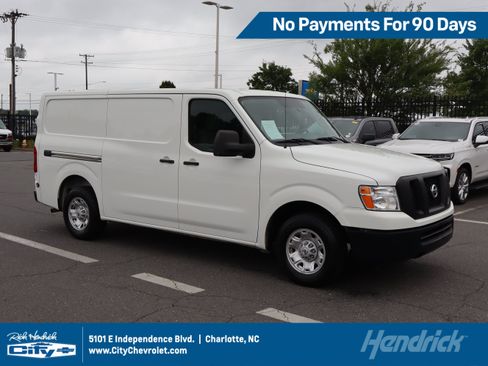 Used 2021 Nissan NV 2500 SV w/ Back Door Glass Package RWD image 1