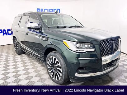 Used 2022 Lincoln Navigator Black Label