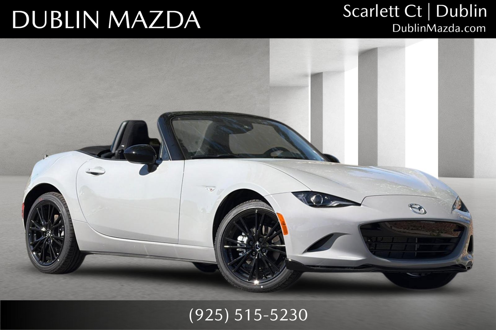 New 2026 MAZDA MX-5 Miata Club w/ Interior Package RWD image 1