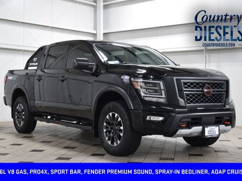 Used 2024 Nissan Titan PRO-4X w/ Pro-4x Utility Package AWD/4WD image 1