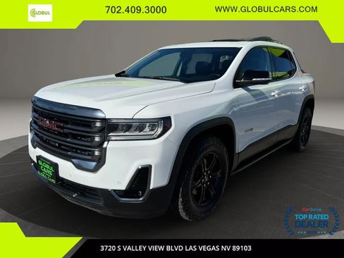 Used 2021 GMC Acadia AT4 w/ LPO, 'HIT The Road' Package AWD/4WD image 1