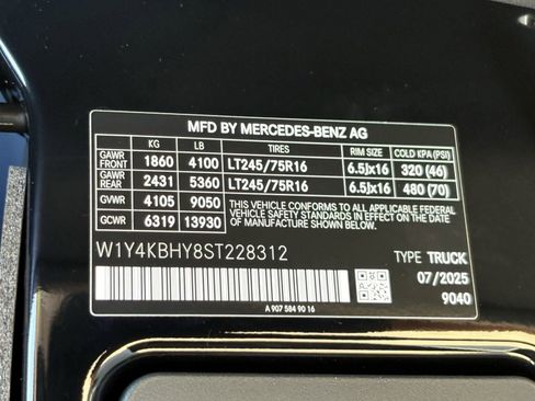 New 2025 Mercedes-Benz Sprinter 2500 image 17