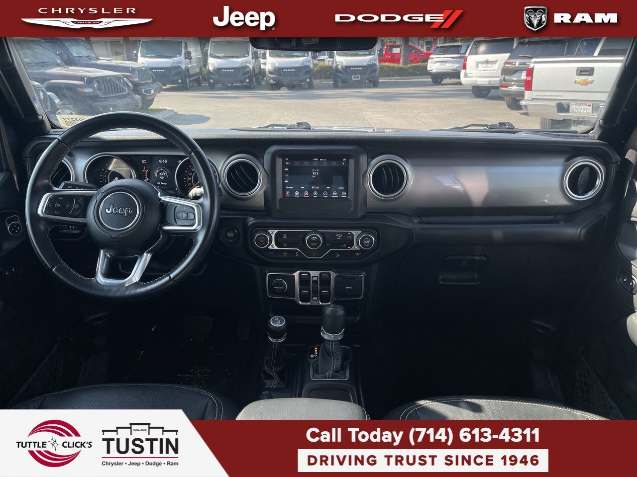 Used 2020 Jeep Wrangler Unlimited Sahara AWD/4WD image 12