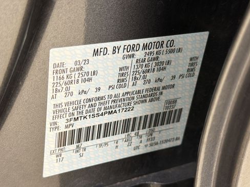 Certified 2023 Ford Mustang Mach-E Select AWD/4WD image 25
