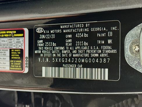 Used 2021 Kia K5 EX w/ EX Premium Package FWD image 71
