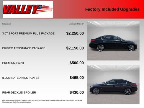 Used 2017 INFINITI Q50 Sport AWD/4WD image 6