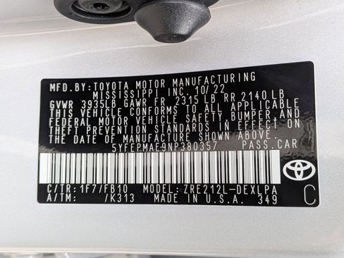 Used 2022 Toyota Corolla LE FWD image 23