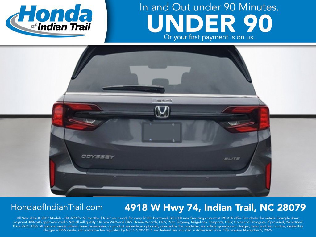 New 2026 Honda Odyssey Elite image 3