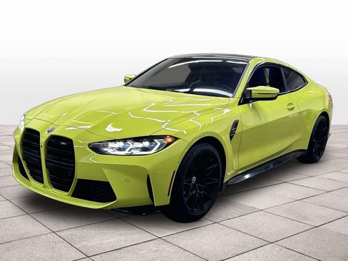 Used 2023 BMW M4 Coupe w/ Executive Package RWD image 1