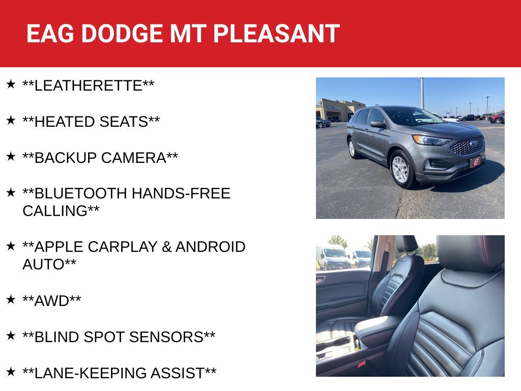 Used 2024 Ford Edge SEL AWD/4WD image 4