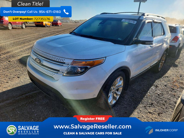 Used 2015 Ford Explorer Limited w/ Equipment Group 302A AWD/4WD image 1