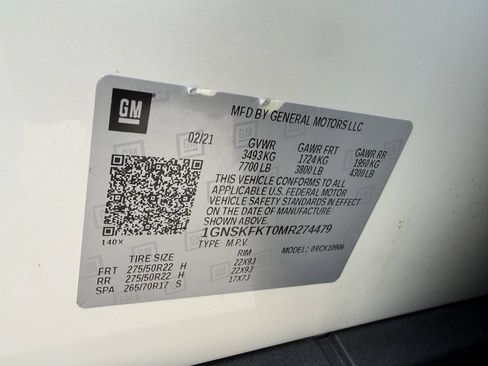 Used 2021 Chevrolet Suburban Premier AWD/4WD image 37