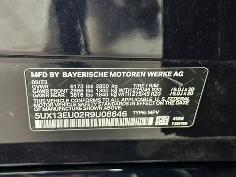 Used 2024 BMW X5 sDrive40i w/ M Sport Package RWD image 30