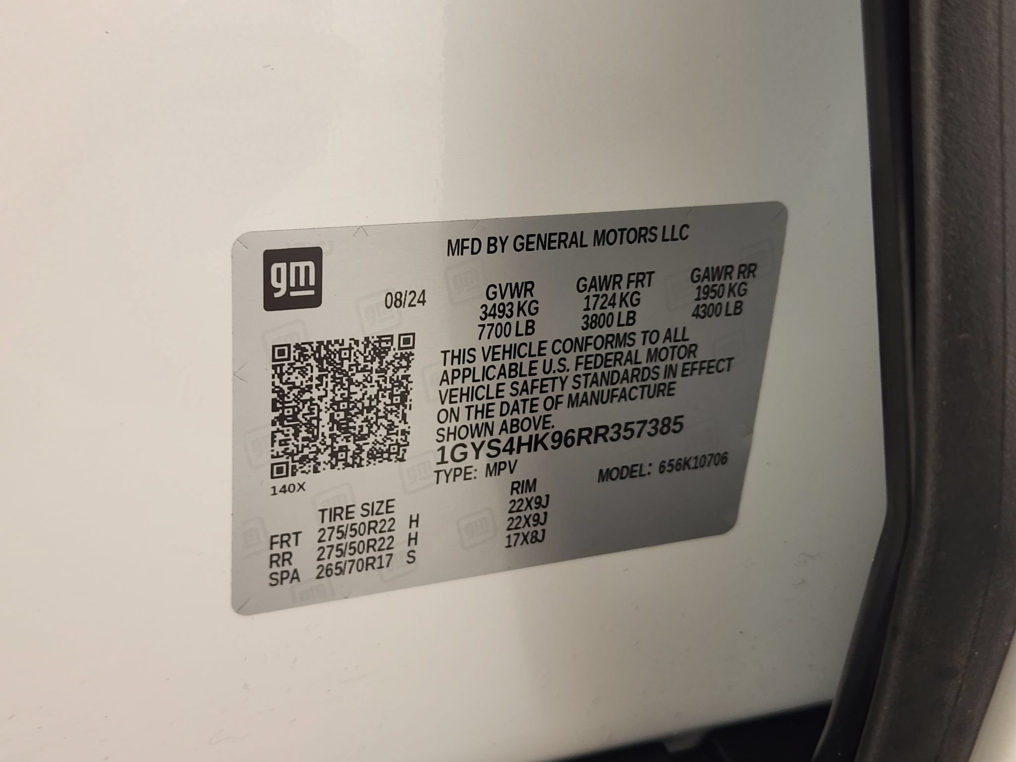 Used 2024 Cadillac Escalade V w/ LPO, ONYX Package AWD/4WD image 37