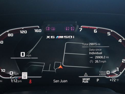 Used 2023 BMW X6 M50i w/ Executive Package image 32