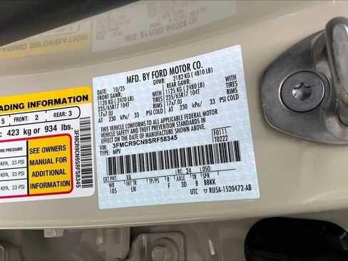 New 2025 Ford Bronco Sport Outer Banks w/ Sasquatch Outer Banks Package image 16