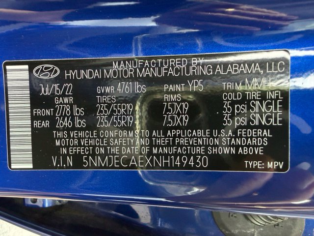 Used 2022 Hyundai Tucson Limited w/ Cargo Package AWD/4WD image 50