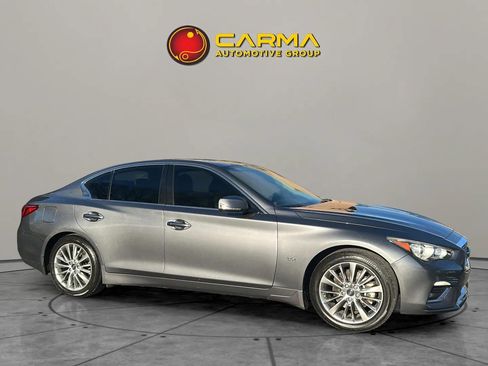 Used 2018 INFINITI Q50 Luxe w/ Cargo Package (L95) image 10