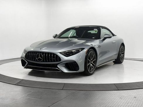 Used 2022 Mercedes-Benz SL 55 AMG 4MATIC w/ Driver Assistance Package image 3