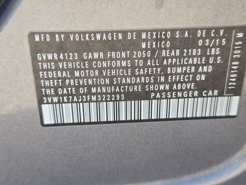 Used 2015 Volkswagen Jetta S FWD image 30