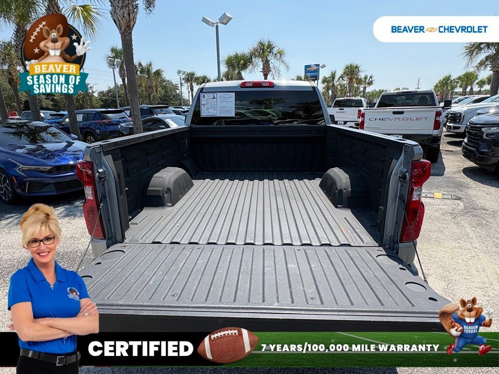 Used 2025 Chevrolet Silverado 1500 W/T w/ WT Safety Package RWD image 11