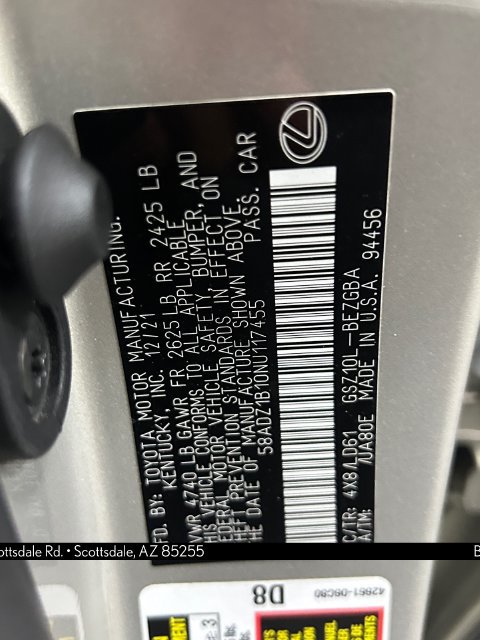 Used 2022 Lexus ES 350 w/ Premium Package FWD image 34